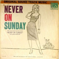 Пластинка Manos Hajidakis. Never on Sunday Original sound track